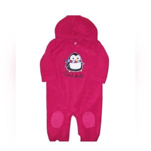 WINTER PENGUIN BABY SUIT